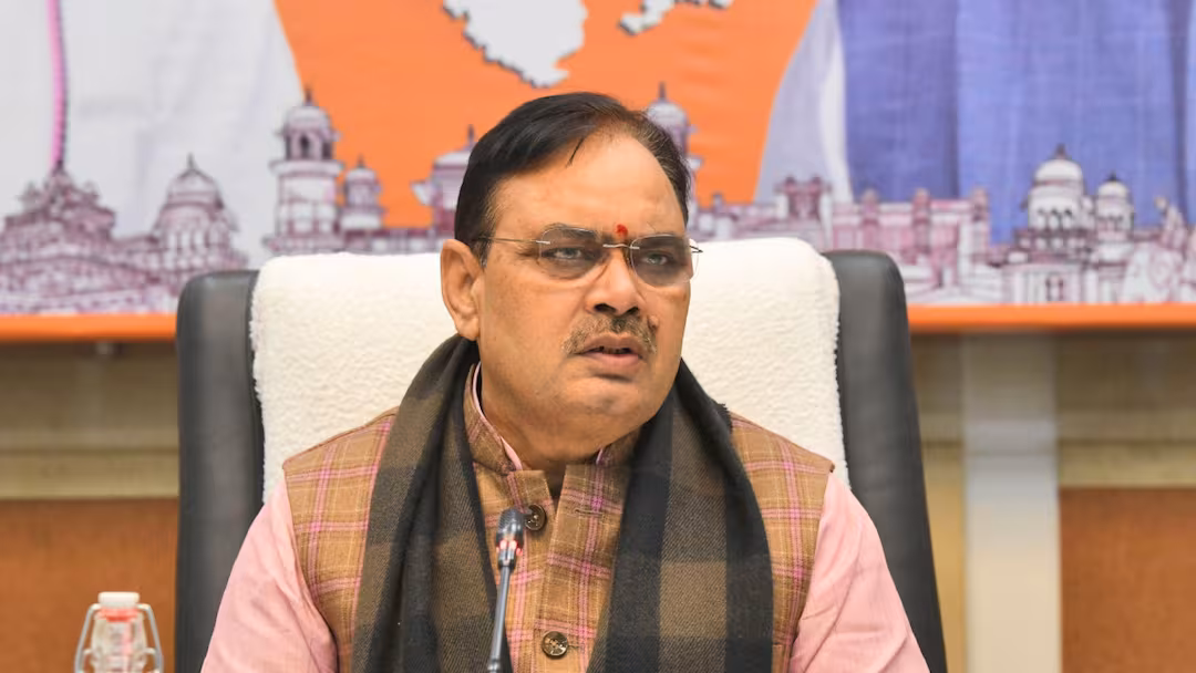 जोधपुर में भाजपा कार्यकर्ताओं को संबोधित करते मुख्यमंत्री भजनलाल शर्मा